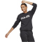 adidas Essentials Linear French Terry Sweatshirt Damen 095A - black/white M