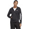 adidas Essentials Linear French Terry Sweatjacke Damen 095A - black/white XS