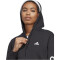 adidas Essentials Linear French Terry Sweatjacke Damen 095A - black/white XS