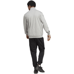 adidas Basic French Terry Trainingsanzug Herren 83F7 - mgreyh/black M