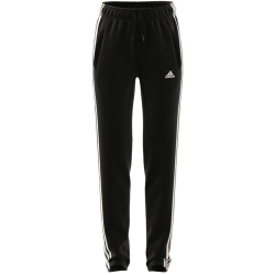 adidas Essentials Jogginghose Kinder 095A - black/white 164