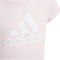 adidas Essentials Big Logo Cotton T-Shirt Kinder A2JM - clpink/white 152