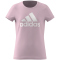 adidas Essentials Big Logo Cotton T-Shirt Kinder A2JM - clpink/white 152