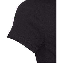 adidas Essentials Big Logo Cotton T-Shirt Kinder 095A - black/selufu 140