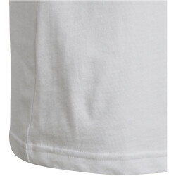 adidas Essentials Big Logo Cotton T-Shirt Kinder 001A - white/black 128