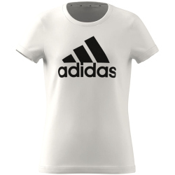 adidas Essentials Big Logo Cotton T-Shirt Kinder 001A - white/black 152