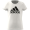 adidas Essentials Big Logo Cotton T-Shirt Kinder 001A - white/black 152