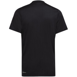adidas Train Essentials AEROREADY Regular-Fit T-Shirt Kinder 095A - black/white 128