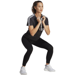 adidas AEROREADY Train Essentials T-Shirt Damen 095A - black/white XXS