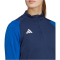 adidas Tiro 23 Competition 1/4-Zip Trainingsoberteil Damen AEQ1 - tenabl/royblu XS