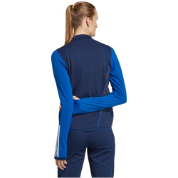 adidas Tiro 23 Competition 1/4-Zip Trainingsoberteil Damen AEQ1 - tenabl/royblu S