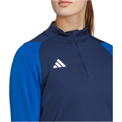 adidas Tiro 23 Competition 1/4-Zip Trainingsoberteil Damen AEQ1 - tenabl/royblu S