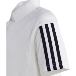 adidas Tiro 23 Competition Baumwoll Poloshirt Kinder 001A - white 116