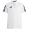 adidas Tiro 23 Competition Baumwoll Poloshirt Kinder 001A - white 116