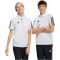 adidas Tiro 23 Competition Baumwoll Poloshirt Kinder 001A - white 116
