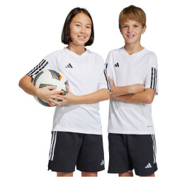 adidas Tiro 23 Competition Trikot Kinder 001A - white/black 116