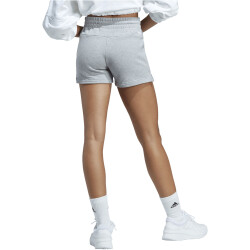 adidas Essentials Linear French Terry Shorts Damen 83F7 - mgreyh/white XXS