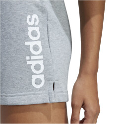 adidas Essentials Linear French Terry Shorts Damen 83F7 - mgreyh/white XXS