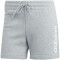 adidas Essentials Linear French Terry Shorts Damen 83F7 - mgreyh/white XXS