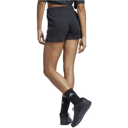 adidas Essentials Linear French Terry Shorts Damen 095A - black/white XXS