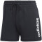 adidas Essentials Linear French Terry Shorts Damen 095A - black/white XS