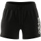 adidas Essentials Linear French Terry Shorts Damen 095A - black/white L