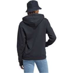 adidas Essentials Linear Hoodie Damen 095A - black/white XS