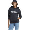 adidas Essentials Linear Hoodie Damen 095A - black/white XS