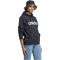 adidas Essentials Linear Hoodie Damen 095A - black/white XS
