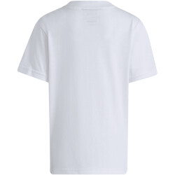 adidas Essentials Logo T-Shirt Kinder 001A - white/black 128
