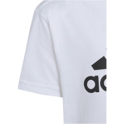 adidas Essentials Logo T-Shirt Kinder 001A - white/black 128