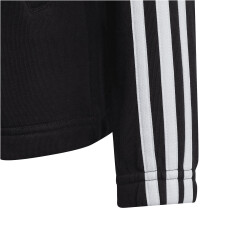 adidas Essentials Full-Zip Sweatjacke Kinder 095A - black/white 128