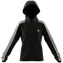 adidas Essentials Full-Zip Sweatjacke Kinder 095A - black/white 128