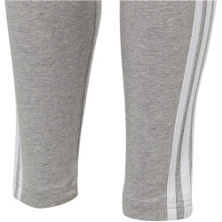 adidas Essentials Cotton Leggings Kinder 83F7 - mgreyh/white 128