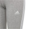 adidas Essentials Cotton Leggings Kinder 83F7 - mgreyh/white 128
