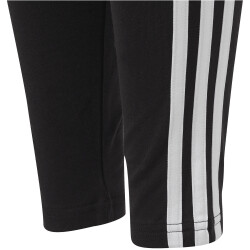 adidas Essentials Cotton Leggings Kinder 095A - black/white 128