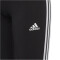 adidas Essentials Cotton Leggings Kinder 095A - black/white 128