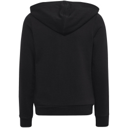 adidas Essentials Linear Logo Sweatjacke Kinder 095A - black/white 152
