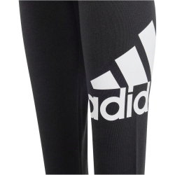 adidas Essentials Big Logo Baumwoll Leggings Kinder 095A - black/white 128