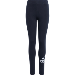 adidas Essentials Big Logo Baumwoll Leggings Kinder 095A - black/white 140