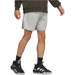 adidas Legends 3-Streifen Basketballshorts Herren ADBD - metgry/white XXL/7"