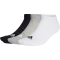 3er Pack adidas Cushioned Low-Cut Socken Herren 83F7 - mgreyh/white/black 37-39