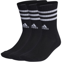 3er Pack adidas 3-Streifen Cushioned Crew Retro-Socken...