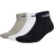 3er Pack adidas Linear Cushioned Ankle Socken 83F7 - mgreyh/white/black 34-36