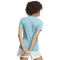 adidas LOUNGEWEAR Essentials Slim T-Shirt Damen AET5 - preblu/white XS