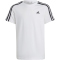 adidas Essentials 3-Streifen T-Shirt Kinder 001A - white/black 164
