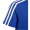 adidas Essentials 3-Streifen T-Shirt Kinder AETC - selubl/white 164