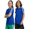 adidas Essentials 3-Streifen T-Shirt Kinder AETC - selubl/white 164