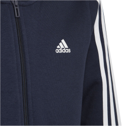 adidas Essentials Fleece Sweatjacke Kinder AA35 - legink/white 152