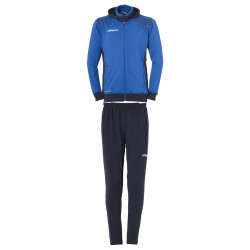 uhlsport GOAL TEC Kapuzen-Trainingsanzug azurblau/marine S